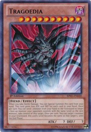 Tragoedia (Rare) (BP01-EN020) - Battle Pack: Epic Dawn 1st Edition