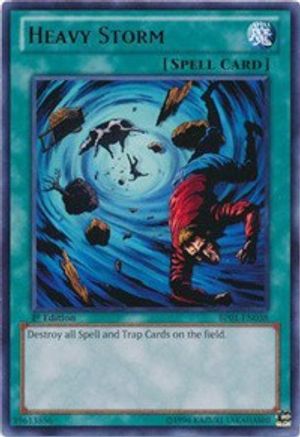 Heavy Storm (Rare) (BP01-EN038) - Battle Pack: Epic Dawn Unlimited