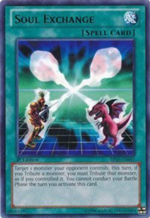 Soul Exchange (Rare) (BP01-EN041) - Battle Pack: Epic Dawn Unlimited