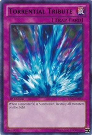 Torrential Tribute (Rare) (BP01-EN051) - Battle Pack: Epic Dawn Unlimited