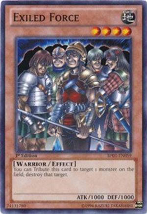 Exiled Force (Common) (BP01-EN059) - Battle Pack: Epic Dawn 1st Edition