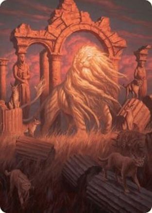 Arahbo, the First Fang Art Card (26/54) (ASFDN-026) [Art Series: Foundations]