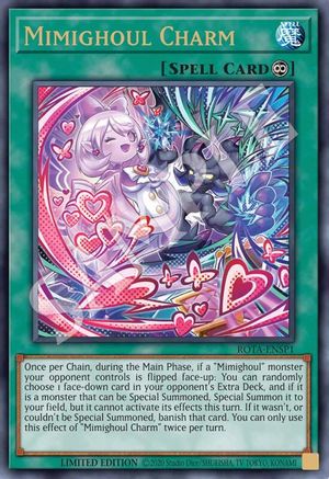 Mimighoul Charm (ROTA-ENSP1) (Ultra Rare) (ROTA-ENSP1) - Rage of the Abyss Limited