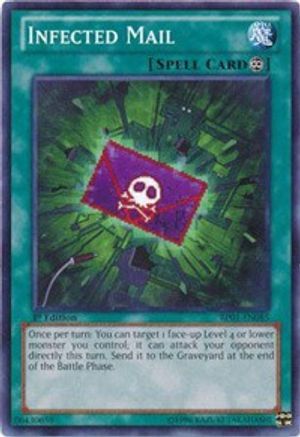 Infected Mail (Common) (BP01-EN085) - Battle Pack: Epic Dawn 1st Edition