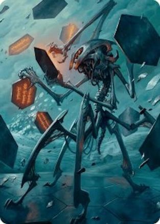 Scrawling Crawler Art Card (50/54) (ASFDN-050) [Art Series: Foundations]