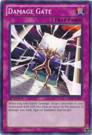 Damage Gate (Common) (BP01-EN109) - Battle Pack: Epic Dawn 1st Edition