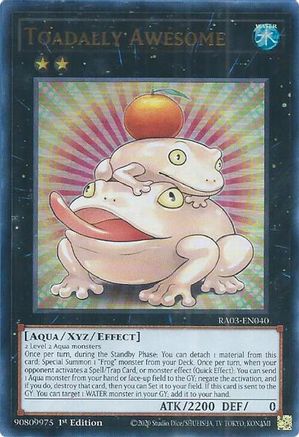 Toadally Awesome (Ultra Rare) (RA03-EN040) - Quarter Century Bonanza 1st Edition