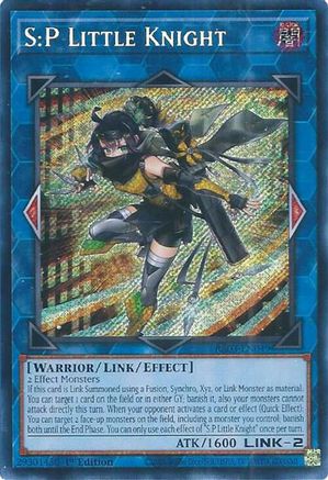 S:P Little Knight (Secret Rare) (RA03-EN049) - Quarter Century Bonanza 1st Edition