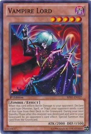Vampire Lord (Common) (BP01-EN127) - Battle Pack: Epic Dawn 1st Edition