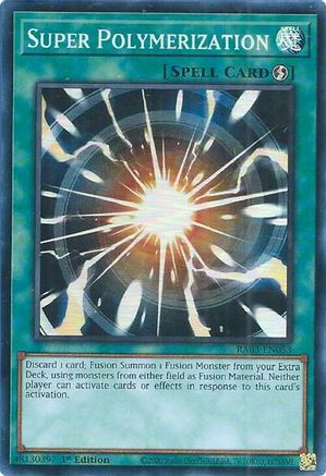 Super Polymerization (Super Rare) (RA03-EN053) - Quarter Century Bonanza 1st Edition