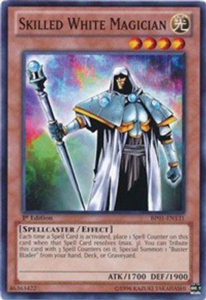 Skilled White Magician (Common) (BP01-EN131) - Battle Pack: Epic Dawn Unlimited
