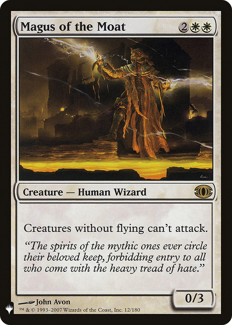 Magus of the Moat (LIST-012) [The List]