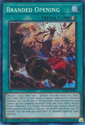 Branded Opening (Prismatic Collector's Rare) (RA03-EN070) - Quarter Century Bonanza 1st Edition
