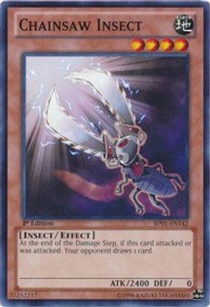 Chainsaw Insect (Common) (BP01-EN142) - Battle Pack: Epic Dawn Unlimited