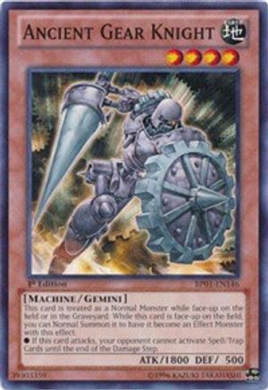 Ancient Gear Knight (Common) (BP01-EN146) - Battle Pack: Epic Dawn 1st Edition