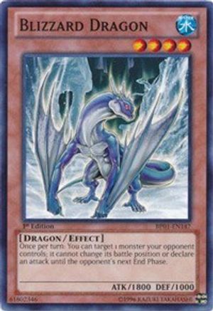 Blizzard Dragon (Common) (BP01-EN147) - Battle Pack: Epic Dawn Unlimited