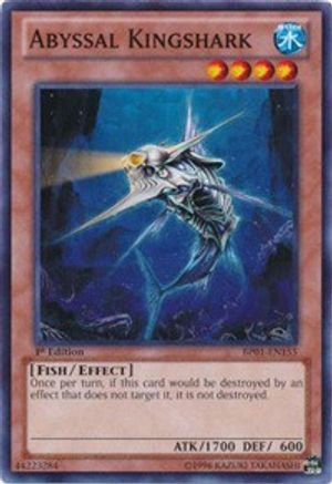 Abyssal Kingshark (Common) (BP01-EN155) - Battle Pack: Epic Dawn Unlimited