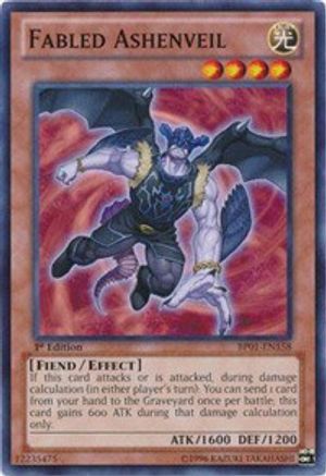 Fabled Ashenveil (Common) (BP01-EN158) - Battle Pack: Epic Dawn Unlimited