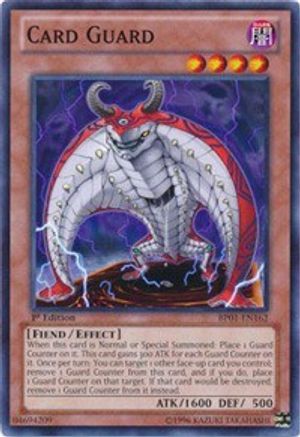 Card Guard (Common) (BP01-EN162) - Battle Pack: Epic Dawn 1st Edition