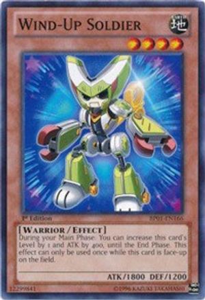 Wind-Up Soldier (Common) (BP01-EN166) - Battle Pack: Epic Dawn Unlimited