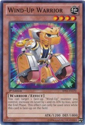 Wind-Up Warrior (Common) (BP01-EN170) - Battle Pack: Epic Dawn Unlimited