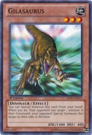 Gilasaurus (Common) (BP01-EN177) - Battle Pack: Epic Dawn 1st Edition