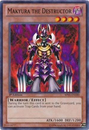 Makyura the Destructor (Common) (BP01-EN180) - Battle Pack: Epic Dawn 1st Edition