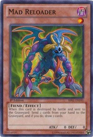 Mad Reloader (Common) (BP01-EN195) - Battle Pack: Epic Dawn 1st Edition