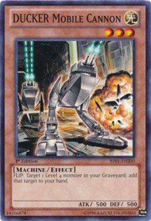 DUCKER Mobile Cannon (Common) (BP01-EN200) - Battle Pack: Epic Dawn 1st Edition