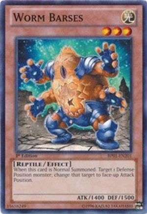Worm Barses (Common) (BP01-EN201) - Battle Pack: Epic Dawn Unlimited