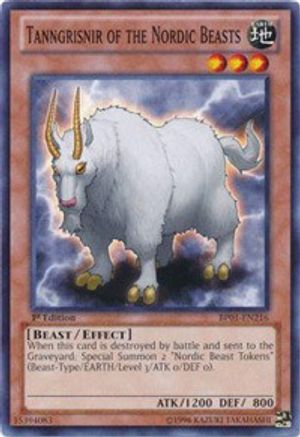 Tanngrisnir of the Nordic Beasts (Common) (BP01-EN216) - Battle Pack: Epic Dawn Unlimited