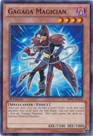 Gagaga Magician (Common) (BP01-EN218) - Battle Pack: Epic Dawn 1st Edition