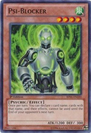 Psi-Blocker (Common) (BP01-EN220) - Battle Pack: Epic Dawn Unlimited