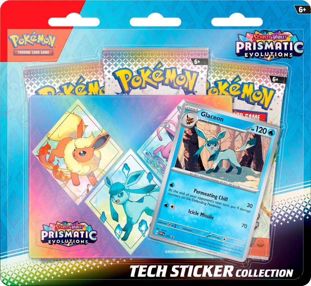 SV: Prismatic Evolutions - Tech Sticker Collection