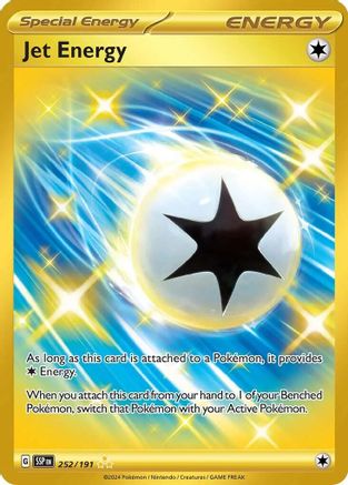 Jet Energy (252/191) [SV08 Surging Sparks] Holofoil - Hyper Rare