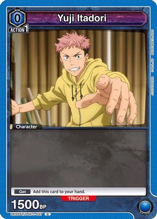 Yuji Itadori (037) (UE03ST/JJK-1-037) - UE03ST Jujutsu Kaisen Starter Deck