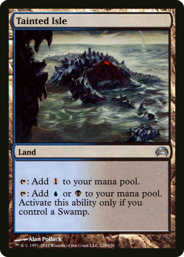 Tainted Isle (PC2-128) [Planechase 2012] Foil