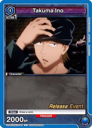 Takuma Ino (UEPR/JJK-1-042) - UE03BT Jujutsu Kaisen Release Event Cards