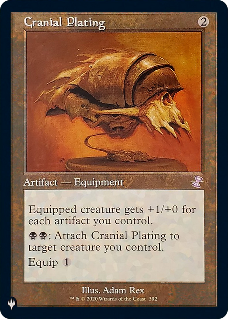 Cranial Plating (LIST-392/289) [The List]