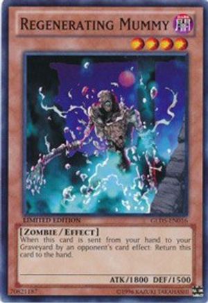 Regenerating Mummy (Common) (GLD5-EN016) - Gold Series: Haunted Mine Limited