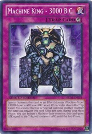Machine King - 3000 B.C. (Common) (GLD5-EN051) - Gold Series: Haunted Mine Limited