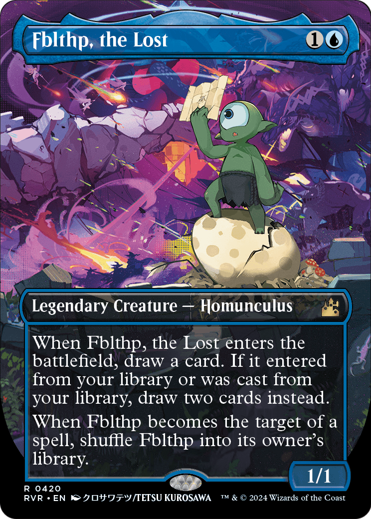 Fblthp, the Lost (Anime Borderless) (RVR-420) [Ravnica Remastered]