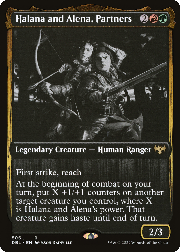 Halana and Alena, Partners (DBL-506) [Innistrad: Double Feature]