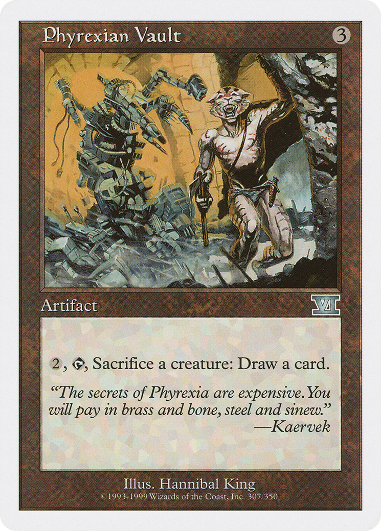 Phyrexian Vault (6ED-307) [Classic Sixth Edition]