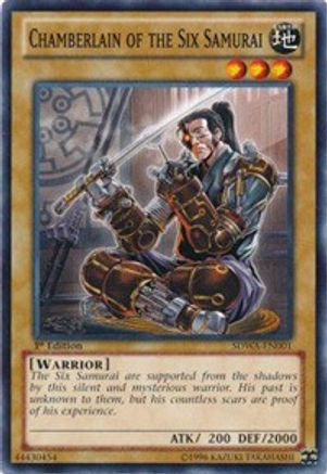 Chamberlain of the Six Samurai (Common) (SDWA-EN001) - Structure Deck: Samurai Warlords 1st Edition
