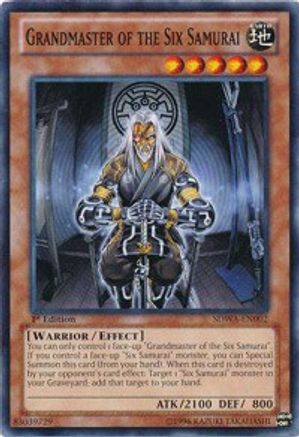 Grandmaster of the Six Samurai (Common) (SDWA-EN002) - Structure Deck: Samurai Warlords 1st Edition