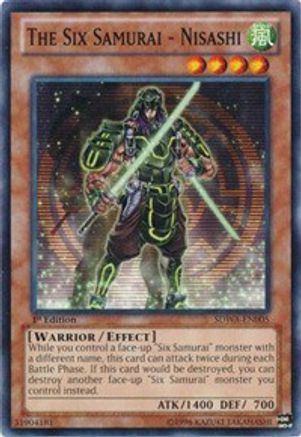 The Six Samurai - Nisashi (Common) (SDWA-EN005) - Structure Deck: Samurai Warlords 1st Edition