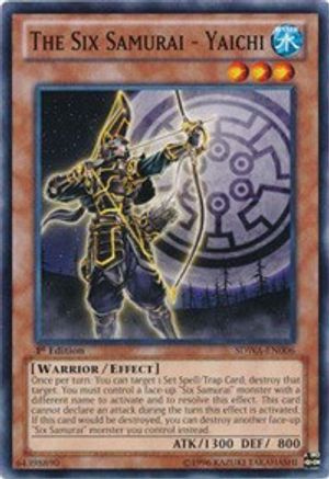 The Six Samurai - Yaichi (Common) (SDWA-EN006) - Structure Deck: Samurai Warlords 1st Edition