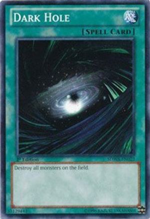Dark Hole (Common) (SDWA-EN023) - Structure Deck: Samurai Warlords 1st Edition