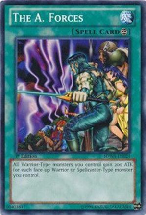 The A. Forces (Common) (SDWA-EN024) - Structure Deck: Samurai Warlords 1st Edition